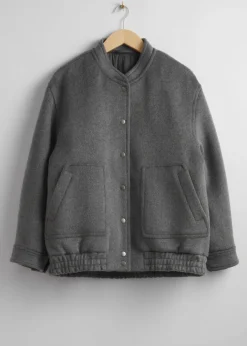 Veste Oversize En Laine