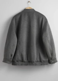 Veste Oversize En Laine