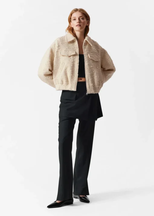 Veste Oversize Zippée