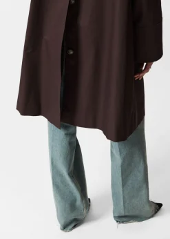 Veste Trois-quarts à Col